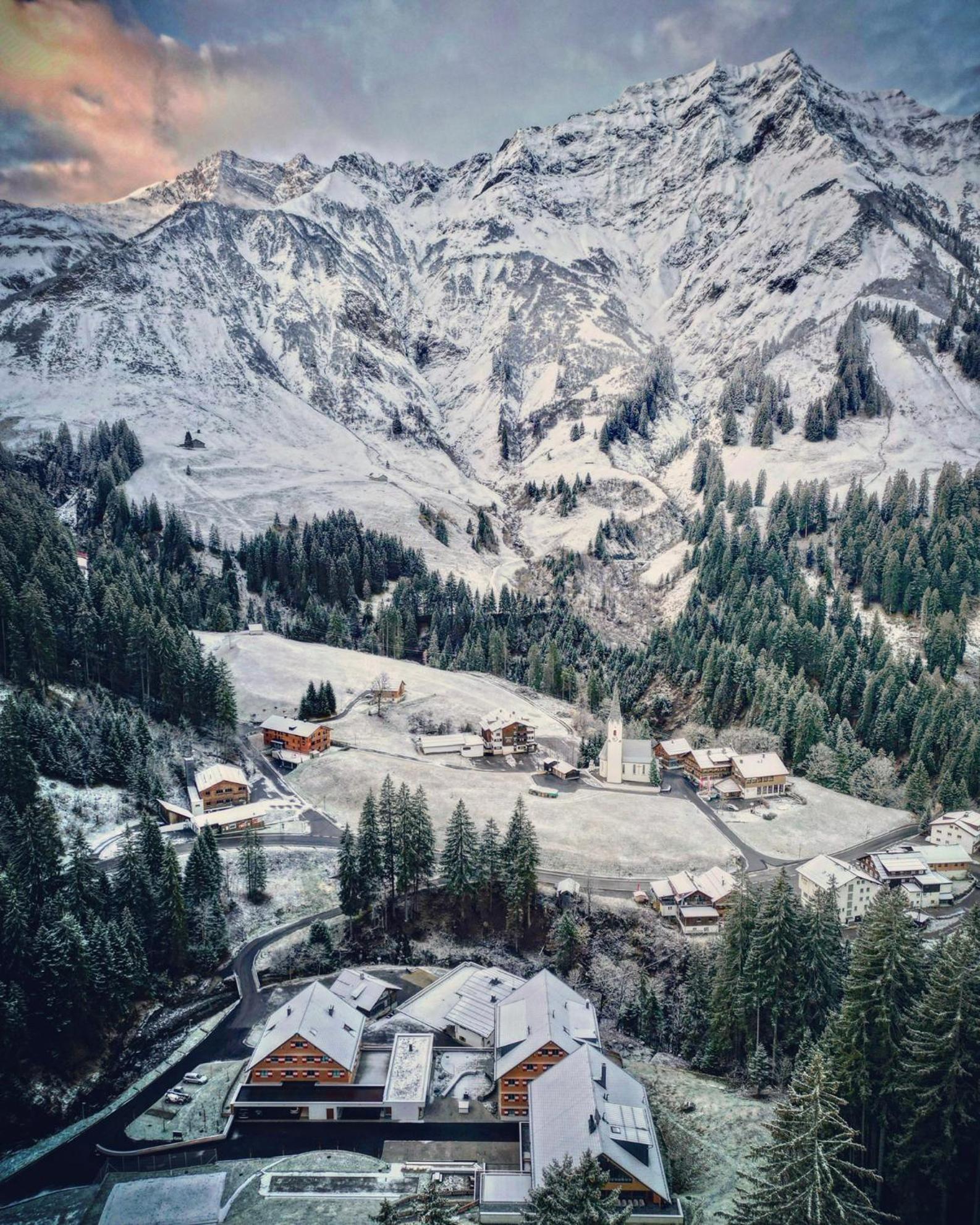 Berghaus Schroecken - Hotel Apartments Spa Eksteriør billede