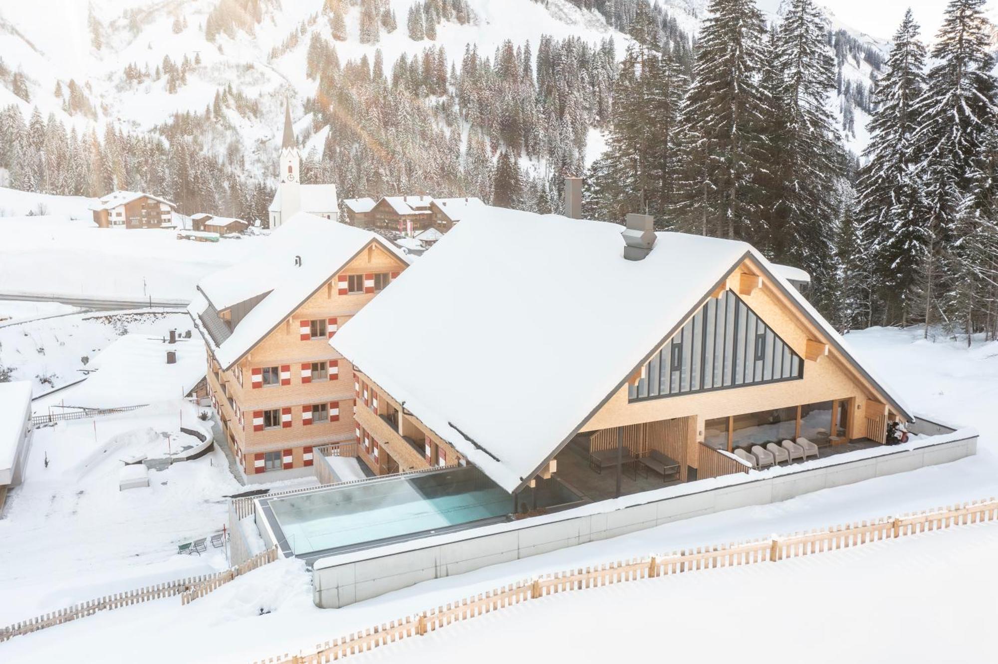 Berghaus Schroecken - Hotel Apartments Spa Eksteriør billede