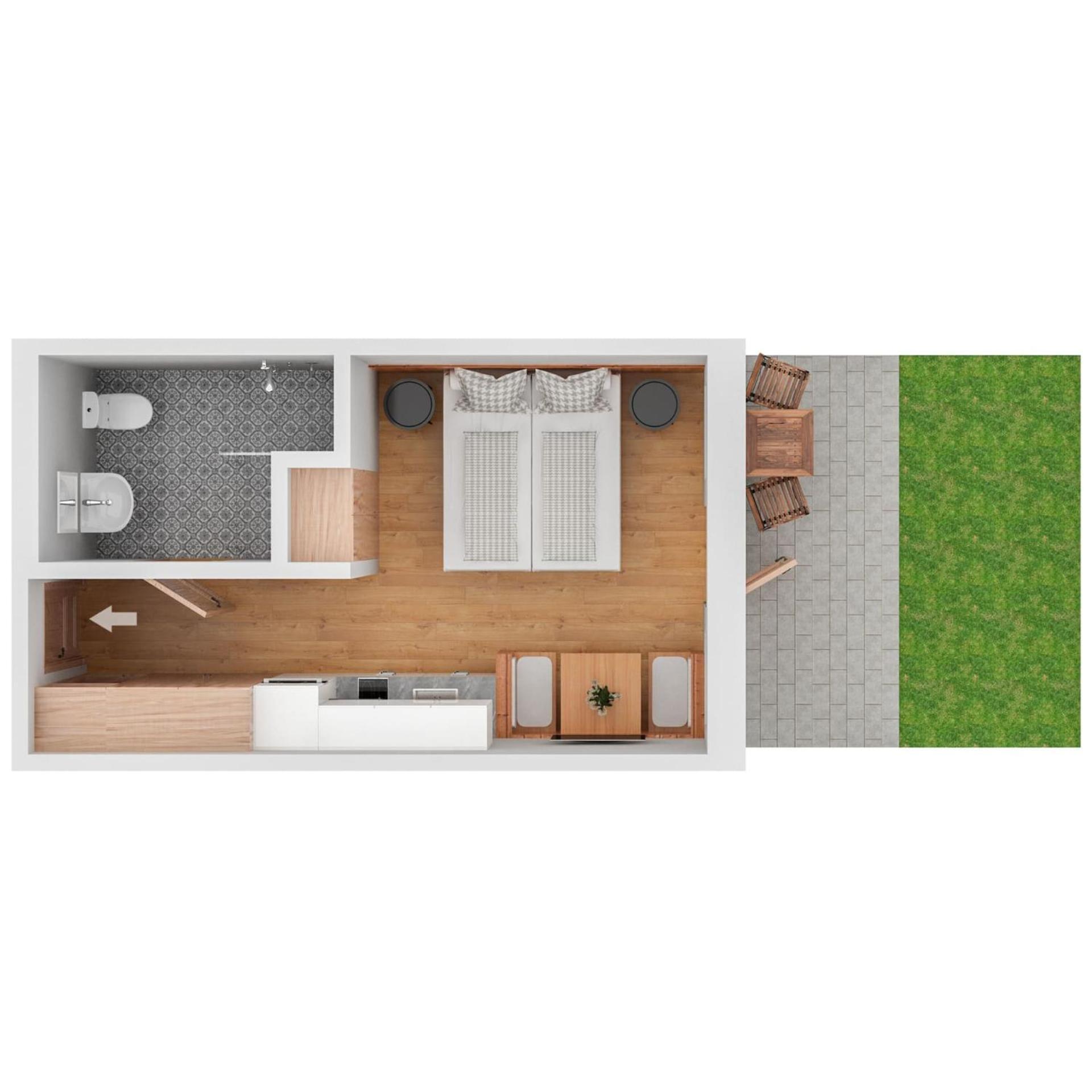 Berghaus Schroecken - Hotel Apartments Spa Eksteriør billede