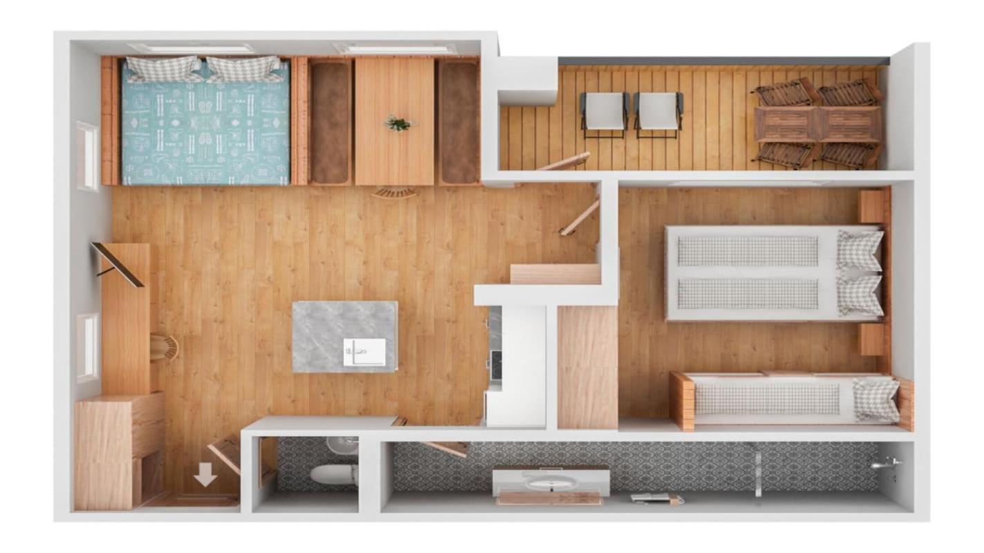 Berghaus Schroecken - Hotel Apartments Spa Eksteriør billede