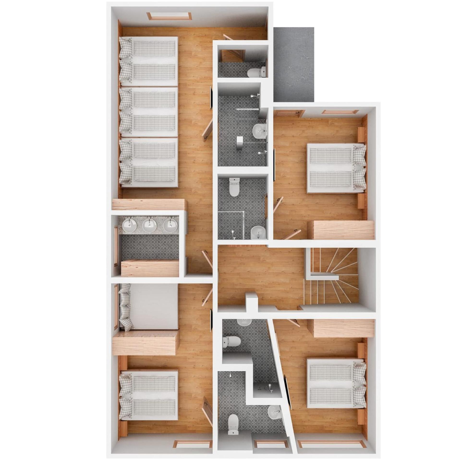 Berghaus Schroecken - Hotel Apartments Spa Eksteriør billede